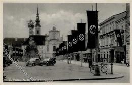 SANKT PÖLTEN WK II - Adolf Hitler-Platz Im Flaggenschmuck I - Weltkrieg 1939-45