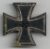 WK II Orden Eisernes Kreuz 1. Klasse An Nadel I-II - Oorlog 1939-45
