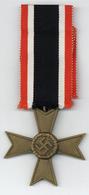 WK II Orden MILITARIA - ORDEN - KRIEGSVERDIENSTKREUZ 2.Klasse Ohne Schwerter I - Guerra 1939-45