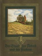 BUCH WK II - ZIGARETTEN-SAMMELBILDER-ALBUM -Der  STAAT Der ARBEIT Und Des FRIEDENS- I-II - War 1939-45