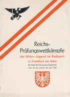 Buch WK II Broschüre Reichs Prüfungswettkämpfe Der Hitler-Jugend Im Radsport 1942 II - Weltkrieg 1939-45