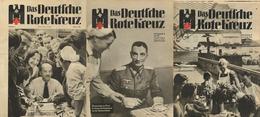 Buch WK II Das Deutsche Rote Kreuz Lot Mit 5 Heften 1942 II (altersbedingte Gebrauchsspuren) - Weltkrieg 1939-45