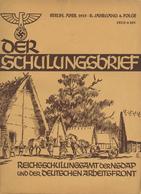 Buch WK II Der Schulungsbrief II. Jahrgang 1935 Sammelbinder Mit 12 Heften II (altersbedingte Gebrauchsspuren) - Weltkrieg 1939-45