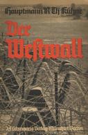 Buch WK II Der Westwall Kühne, Rudolf Theodor 1939 J. F. Lehmanns Verlag 48 Seiten Viele Abbildungen II - Weltkrieg 1939-45