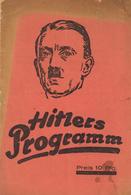 Buch WK II Hitlers Programm 15 Seiten II (kleine Einrisse, Fleckig) - Weltkrieg 1939-45