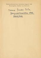 Buch WK II HJ Weihnachtsbuch Der Deutschen Jugend 1940 Bildband Hrsg. Baldur Von Schirach II (Einband Fleckig, Titelblat - War 1939-45