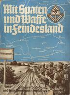 Buch WK II Mit Spaten Und Waffe In Feidesland Eisenbeck Generalarbeitsführer Verlag Der Nationale Aufbau 95 Seiten Sehr  - Guerra 1939-45