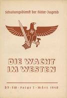 Buch WK II Schulungsdienst Der Hitler-Jugend Lot Mit 6 Heften 1939/40 Hrsg. Reichsjugendführung Der NSDAP II - Guerra 1939-45