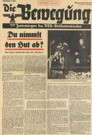 Buch WK II Zeitung Die Begegnung 2x Ausfabe München 1937 U. Ausgabe Süd 1939 (Titelseite Etwas Ausgeschnitten) II Journa - Guerra 1939-45