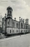 Synagoge Darmstadt (6100) Ansichtskarte I-II Synagogue - Jodendom