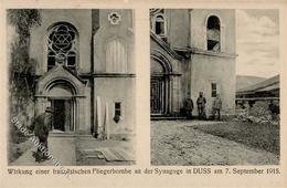 Synagoge Dieuze Frankreich 1915 I-II Synagogue - Jewish