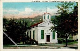 Synagoge Honesdale Pa. USA I-II Synagogue - Judaika