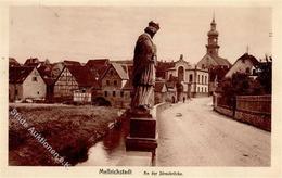 Synagoge MELLRICHSTADT,Ufr. - Strasse Mit Synagoge I Synagogue - Jewish