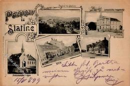 Synagoge SLATINE,Kroatien - I-II Synagogue - Judaisme