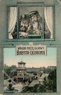 Judaika - Juden Eisenbahn BIALYSTOCK-CIECHOCINEK, Ecke Gestoßen! Chemin De Fer Judaisme - Jewish