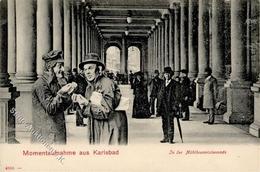Judaika - KARLSBAD - Juden In Der Mühlbrunncolonade I Judaisme - Judaisme
