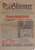 Judaika Zeitung WK II Der Stürmer Nr. 35 1942 Hrsg. Streicher, Julius II Journal Judaisme - Jewish