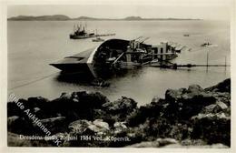 STRANDUNG KDF-Dampfer DRESDEN - Am 20.6.1934 Bei KOPERVIK.Norwegen I-II - Krieg