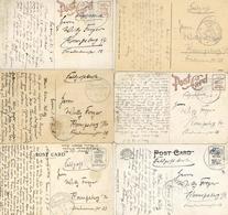 Marine Schiffspost SMS Cormoran Stpl. Kaiser. Marine Schiffrspost Nr. 8 Lot Mit 6 Ansichtskarten Korrespondenz Von Guam  - Oorlog