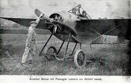 Flugzeug Vor 1945 Aviatiker Borrer Mit Passagier I-II Aviation - 1939-1945: 2. Weltkrieg