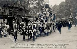 Flugwesenpionier Chavez Beerdigung 1910 I-II - Piloten