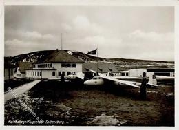 Segelflug WK II Reichsflugschule Spitzerberg Foto AK I-II - Aviadores