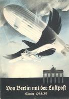 Flugpost Buch Von Berlin Mit Der Luftpost Winter 1938/39 Broschüre 22 Seiten II - Flieger