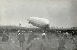 Zeppelin Landung Z III 1909 I-II Dirigeable - Dirigibili