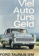 Auto Ford Taunus 12 M Broschüre Sowie Weitere Produktblätter I-II - Autres & Non Classés
