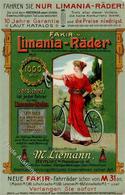 Fahrrad Limania Werbe AK I-II Cycles - Treinen