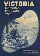 Motorrad Broschüre Victoria Programm 1937 10 Seiten Sehr Viele Abbildungen I-II (fleckig) - Motorfietsen