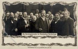 Buren Burengenerale Im Deutschen Reichstag I-II - Storia