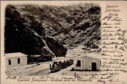 Kolonien Deutsch Südwestafrika Eisenbahn Swakopmund Windhoek 1903 I-II Chemin De Fer Colonies - Geschiedenis