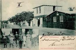 Kolonien Deutsch Südwestafrika Lomé Togo Lome König Lawson Von Kleinpopo Hamburgerstrasse WK I 1905 I-II (Stauchungen) C - Histoire