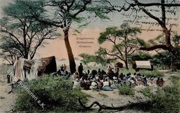 Kolonien Deutsch Südwestafrika Omaruru Eingeborenen Gottestdienst I-II Colonies - Geschiedenis