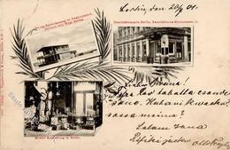 Kolonien Deutsch Südwestafrika Swakopmund Namibia Zigarrenhaus Berlin Und Zweig-Niedrlassung 1901 I-II (fleckig) Colonie - Storia