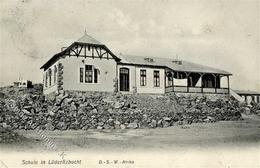 Kolonien Deutsch-Südwestafrika Lüderitzbucht Schule Stpl. Lüderitzbucht 23.10.09 I-II (Eckbug) Colonies - Histoire