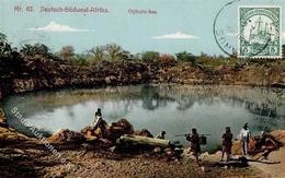 Kolonien Deutsch-Südwestafrika Otjikoto See Stpl. Kanus I-II Colonies - Histoire