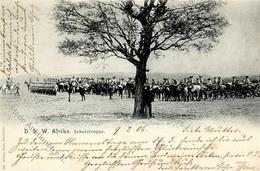 Kolonien Deutsch-Südwestafrika Schutztrupp Stpl. Karibib 8/2 06 I-II Colonies - Geschichte