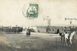 Kolonien Deutsch-Südwestafrika Schutztruppe Major Franke Stpl. Windhuk 17.4.12 I-II (abgestoßen) Colonies - Geschichte