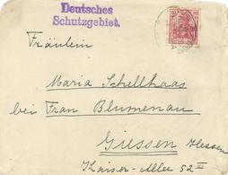 Kolonien Deutsch-Südwestafrika Stpl. Deutsches Schutzgebiet Deutsche Seepost Hamburg-Westafrika II Colonies - Geschichte