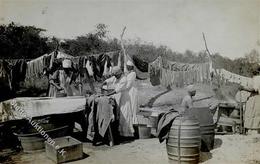 Kolonien Deutsch-Südwestafrika Waschanstalt Von Eingeborenen Für Weisse Foto-Karte I-II Colonies - Histoire