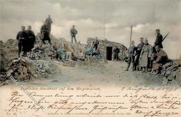 Kolonien Kiautschou Deutsches Blockhaus Auf Dem Ma-gan-schau 1898 I-II Colonies - History