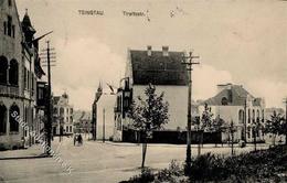 Kolonien Kiautschou Tsingtau Tirpitzstraße I-II (fleckig) Colonies - Histoire