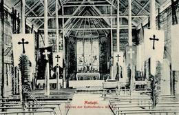 Kolonien Deutsch Neuguinea Matupi Kath. Kirche I-II Colonies - Storia