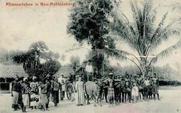 Kolonien Deutsch Neuguinea Neu Mecklenburg Pflanzerleben Stpl. Apia (Samoa) 13.1.10 I-II Colonies - History