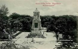 Kolonien Deutsch Ostafrika Bagamoyo Wissmanndenkmal I-II Colonies - History