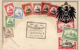 Kolonien Deutsch Ostafrika Briefmarken Auf AK Mit Stpl. Ungarische Post  I-II Colonies - History