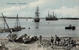 Kolonien Deutsch Ostafrika Dar-es-Salaam Hafen I-II Colonies - Storia