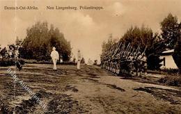 Kolonien Deutsch Ostafrika Neu Langenburg Polizeitruppe I-II (Stauchung) Colonies - Histoire